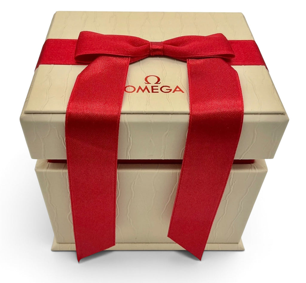 Genuine 2021 Ladies Omega OEM Watch Box Presentation Set De Ville, Constellation
