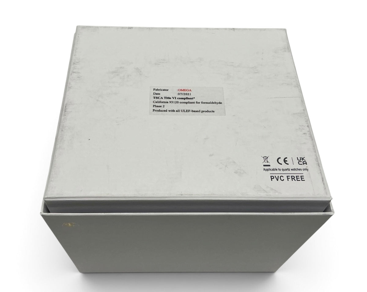 Genuine 2021 Ladies Omega OEM Watch Box Presentation Set De Ville, Constellation