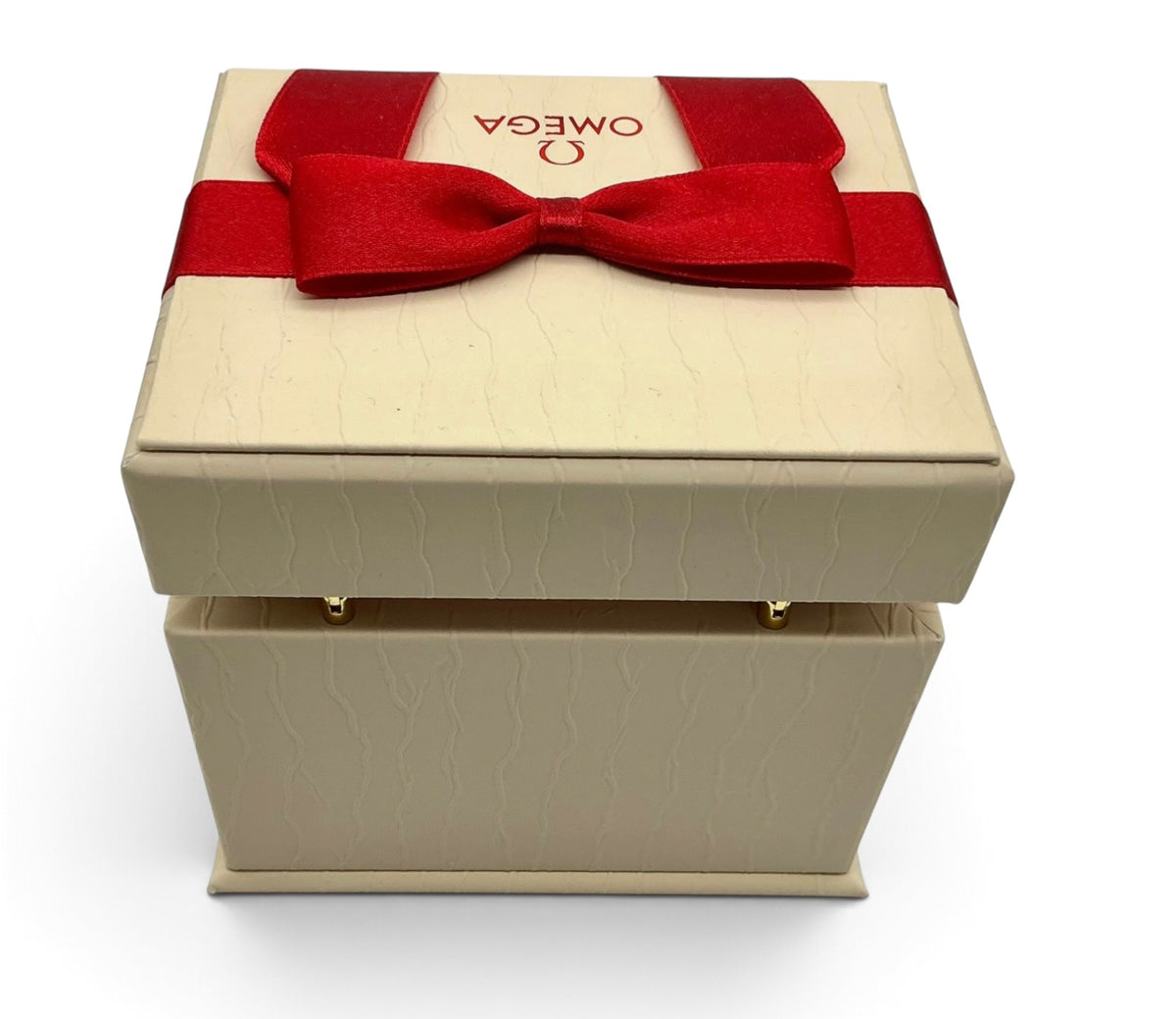 Genuine 2019 Ladies Omega Watch Box Presentation Set, Inner Box, Cushion & Pouch