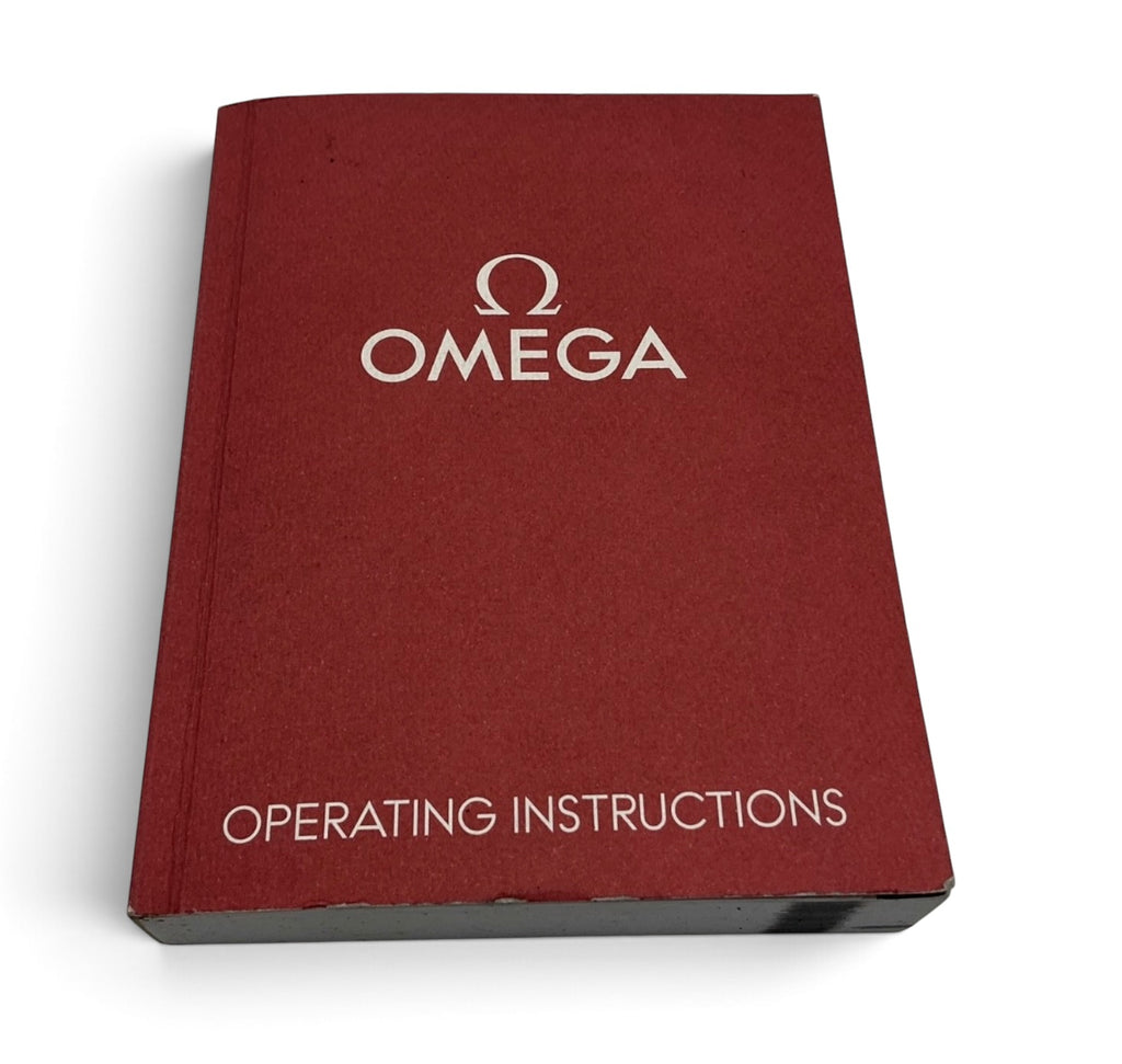 OMEGA Operating Instructions Booklet Original 2007 Print Genuine Factory Manual