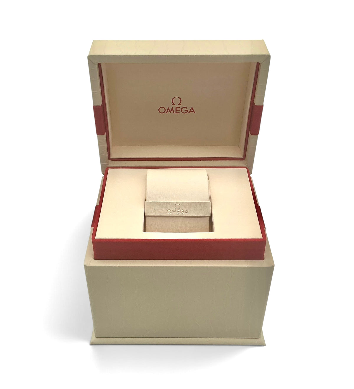 Genuine Ladies Omega Aqua Terra 220.10.28.60.54.001 Watch Box Presentation Set