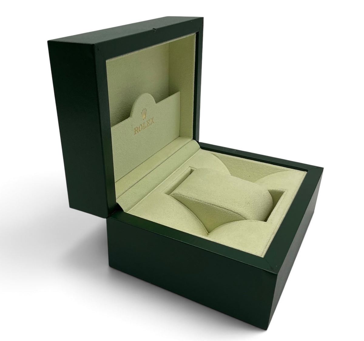 Genuine Rolex 30.00.02 OEM Small Wave-Top Watch Box Presentation Set – Full Set