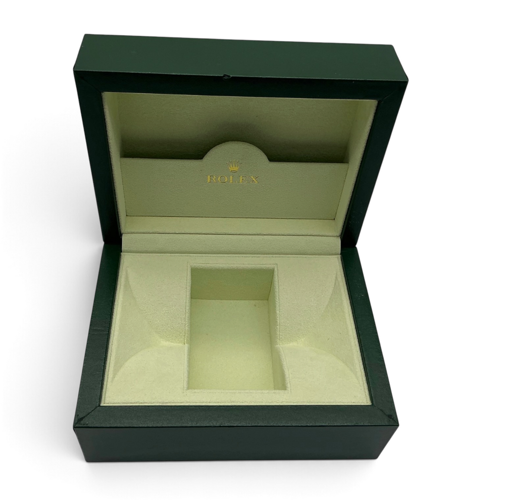 Genuine Rolex 30.00.02 OEM Small Wave-Top Watch Box Presentation Set – Full Set