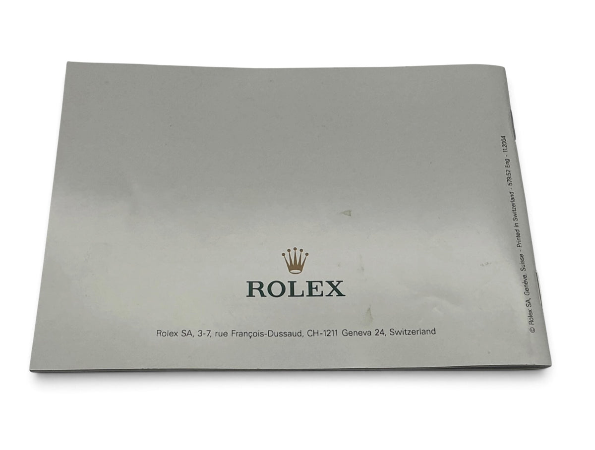 Genuine Rolex 30.00.02 OEM Small Wave-Top Watch Box Presentation Set – Full Set