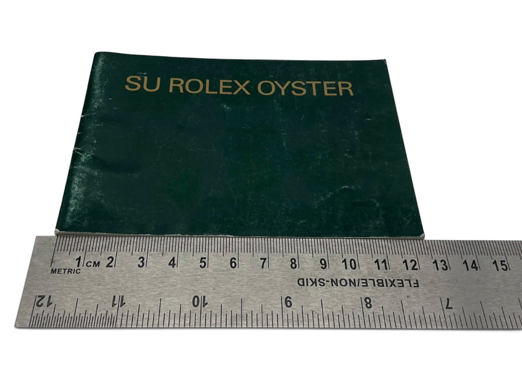 Genuine Rolex “Su Rolex Oyster” Booklet – Spanish – 579.54 Sp – 5.2002 – 26pp