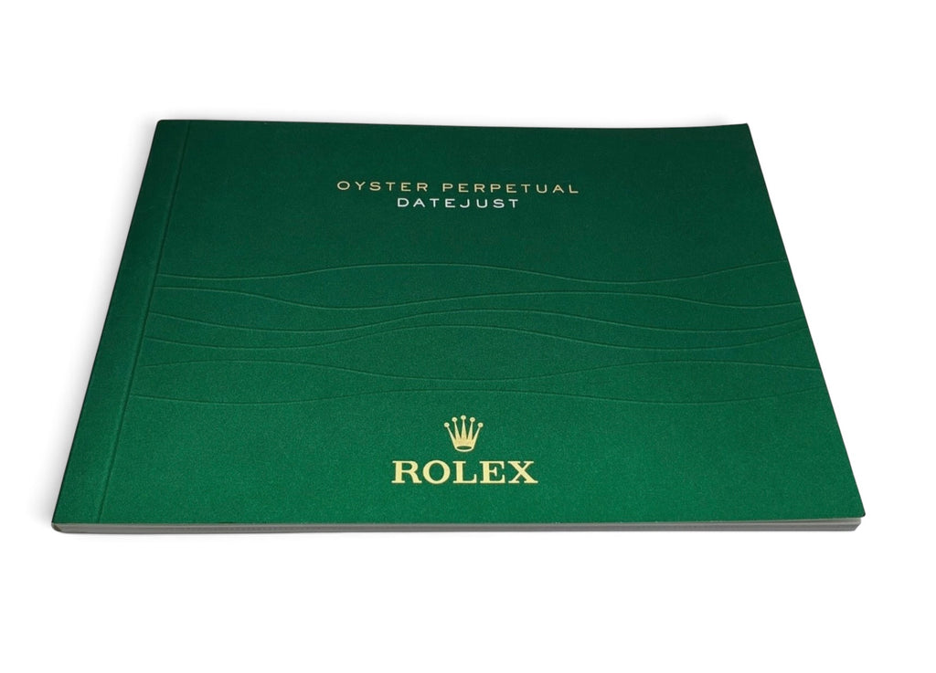 Genuine Rolex Datejust Booklet – Wave Cover – 15.1.15000 Japanese Language Edition