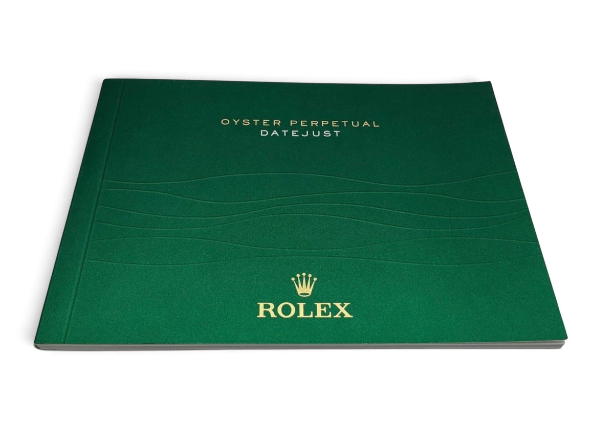 Genuine Rolex Datejust Booklet – Wave Cover – 15.1.15000 Japanese Language Edition
