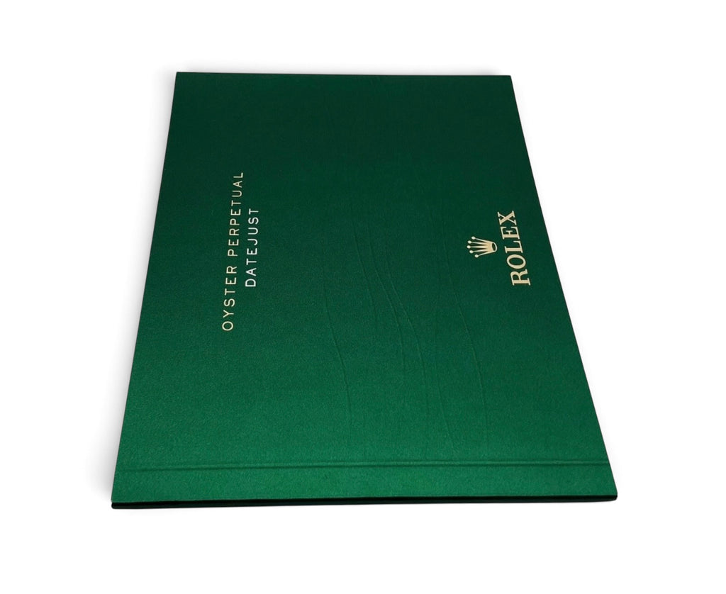 Genuine Rolex Datejust Booklet – Wave Cover – 15.1.15000 Japanese Language Edition