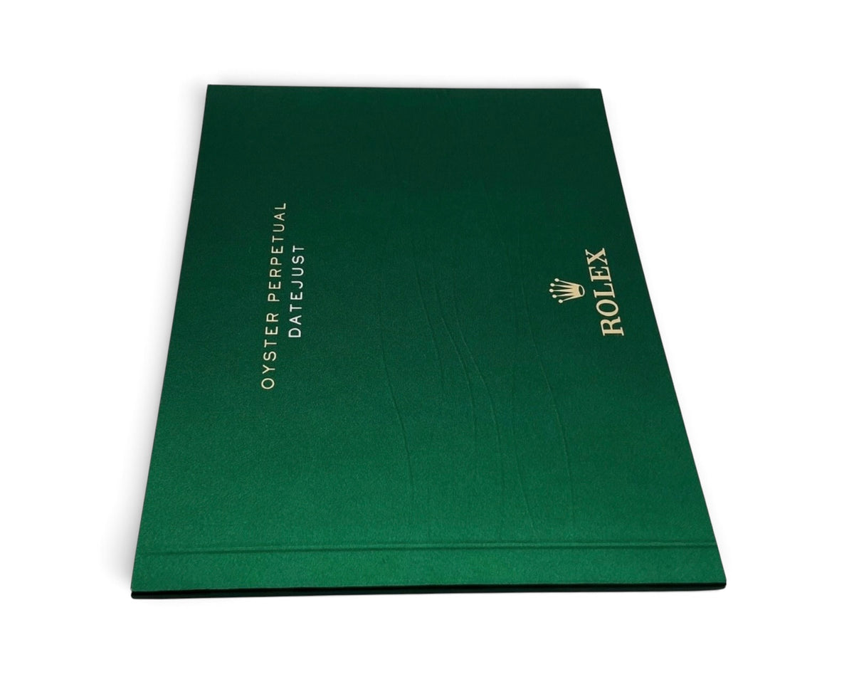 Genuine Rolex Datejust Booklet – Wave Cover – 15.1.15000 Japanese Language Edition