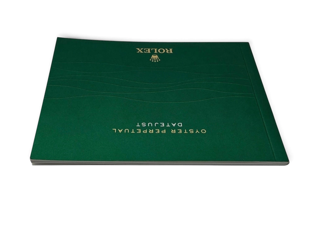 Genuine Rolex Datejust Booklet – Wave Cover – 15.1.15000 Japanese Language Edition