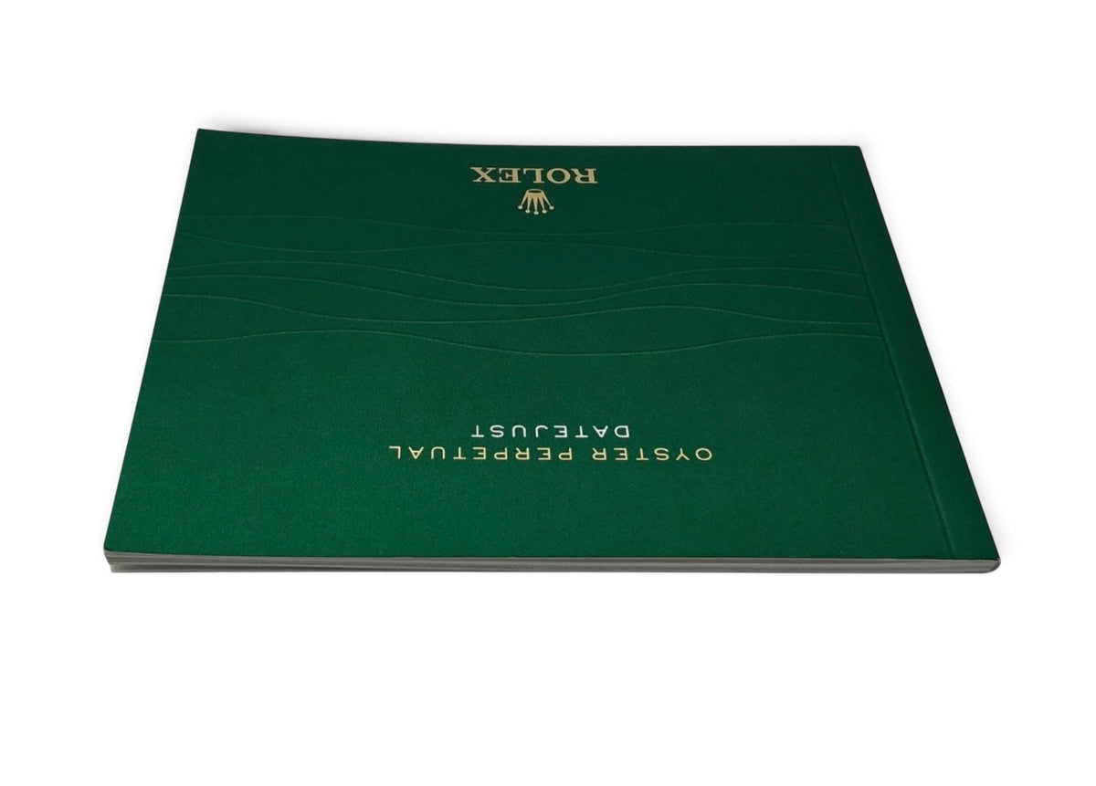Genuine Rolex Datejust Booklet – Wave Cover – 15.1.15000 Japanese Language Edition