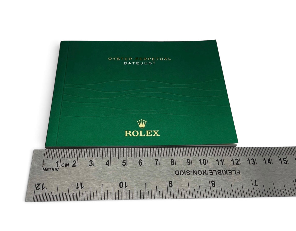 Genuine Rolex Datejust Booklet – Wave Cover – 15.1.15000 Japanese Language Edition