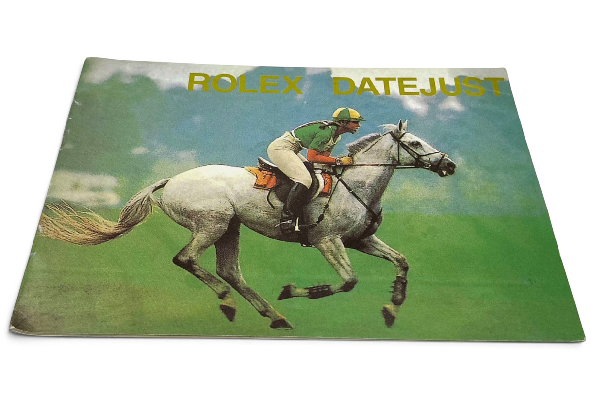 Genuine Rolex Datejust Booklet – English – 593.52 Eng‑200 – 5.1995