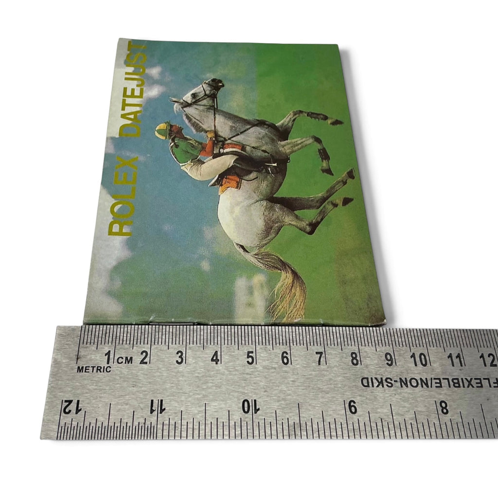 Genuine Rolex Datejust Booklet – English – 593.52 Eng‑200 – 5.1995