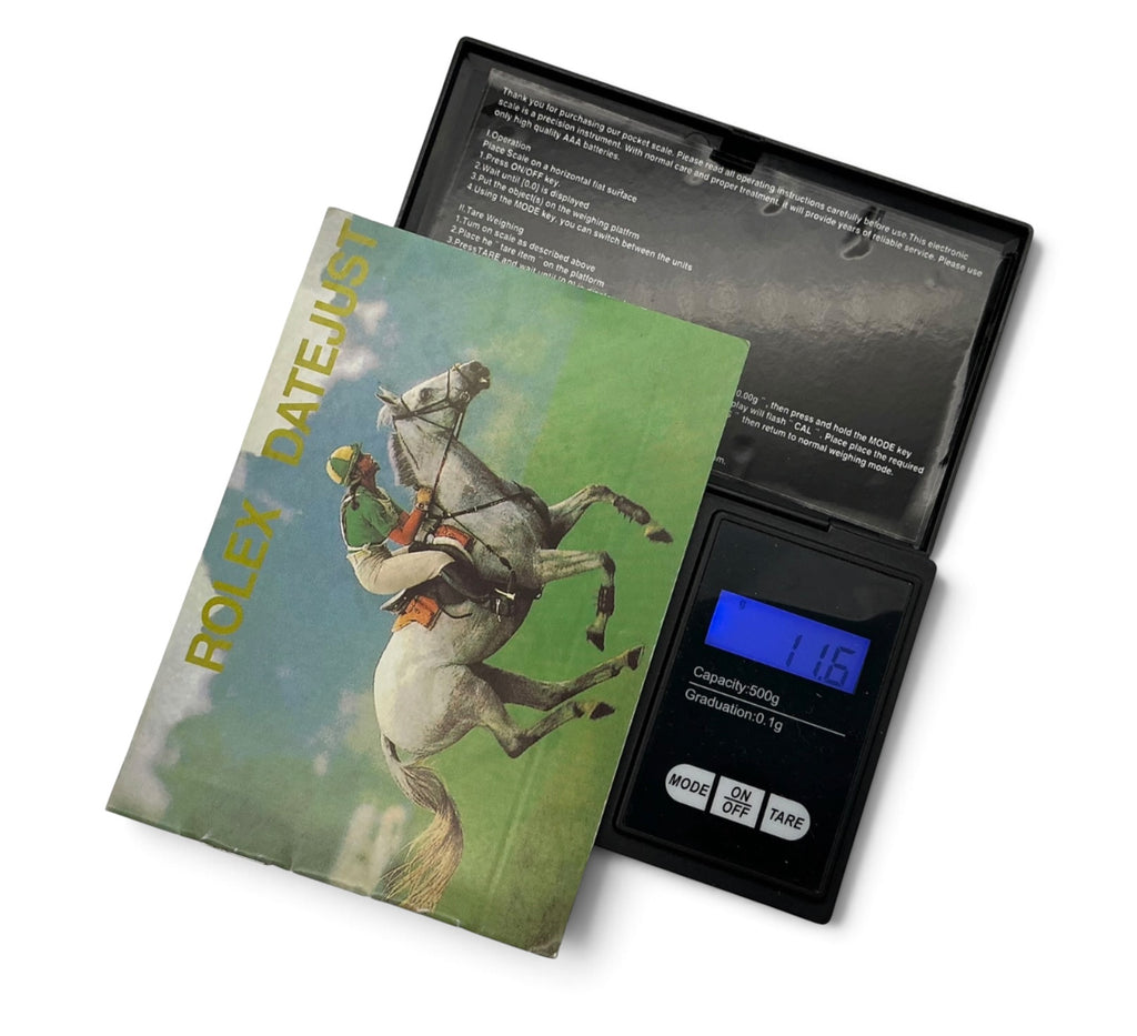 Genuine Rolex Datejust Booklet – English – 593.52 Eng‑200 – 5.1995