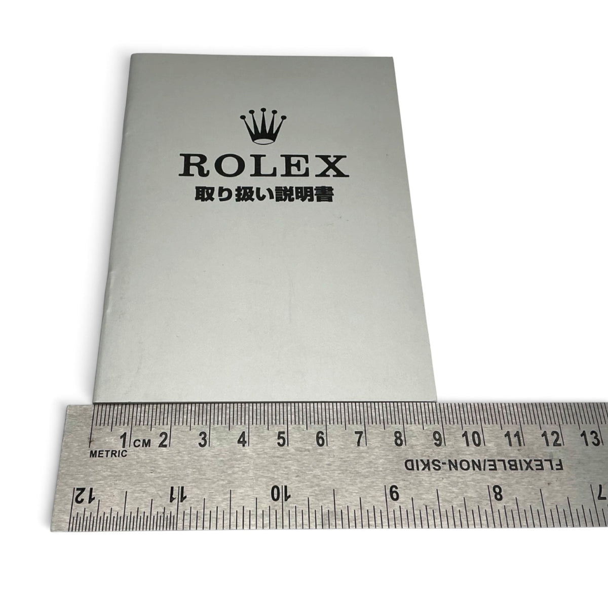 Rolex Instruction Booklet – Matt Silver Japanese Edition – 15 Pages