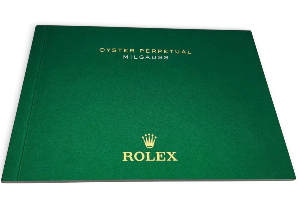 Rolex Milgauss Operating Instructions – Pre-Wave Design – Print Code 15.12.1000 – Japanese Language Edition