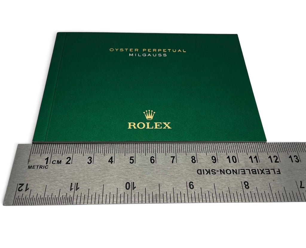 Rolex Milgauss Operating Instructions – Pre-Wave Design – Print Code 15.12.1000 – Japanese Language Edition