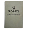 Rolex Operating Instructions – Japanese Market – Stone Cover – Late 1980s / Early 1990s