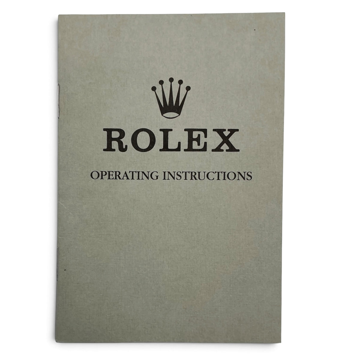 Rolex Operating Instructions – Japanese Market – Stone Cover – Late 1980s / Early 1990s