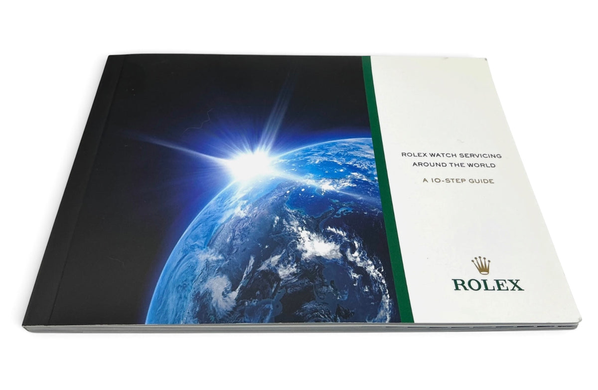 Genuine Rolex Watch Servicing Around The World Guide 530.08 J Japanese Language Edition