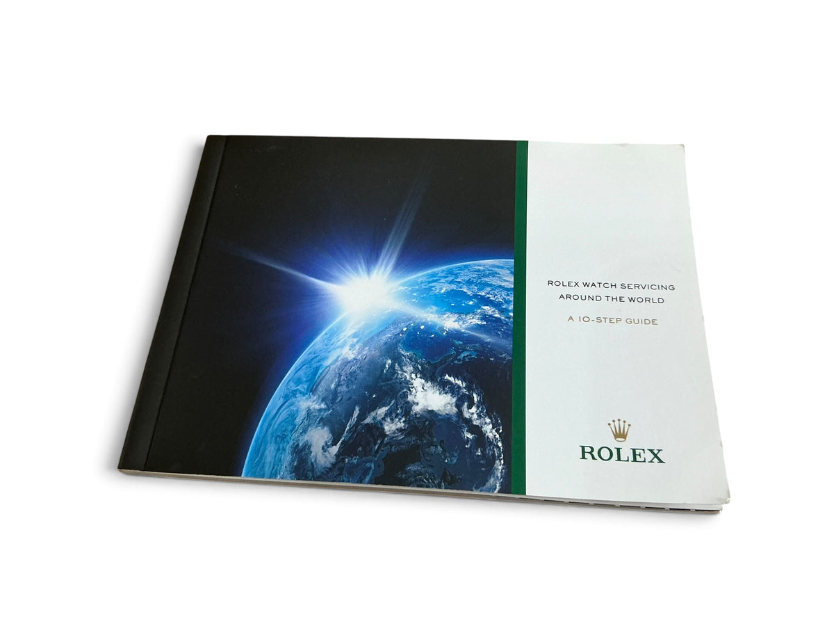 Genuine Rolex Watch Servicing Around The World Guide 530.08 J Japanese Language Edition