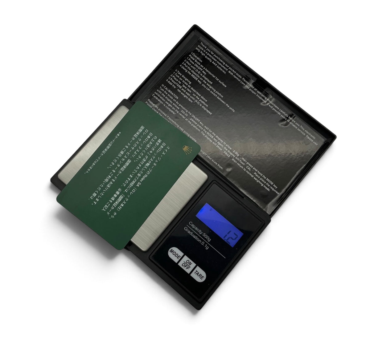 Rolex Japan Information Card – Early 2000s Paper Insert – Near Mint – 85×53mm