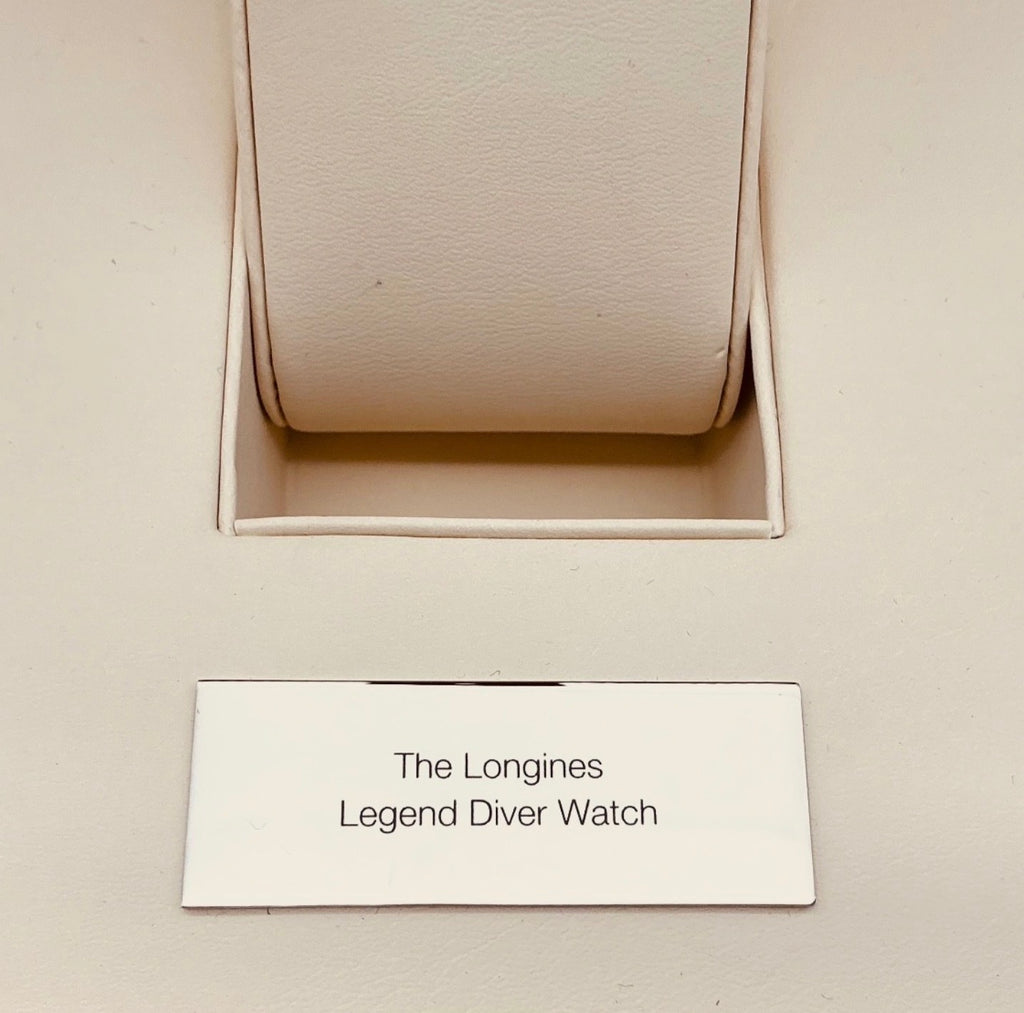 Genuine Longines OEM Legend Diver Watch Box & Instruction Manual Ref. L37744500