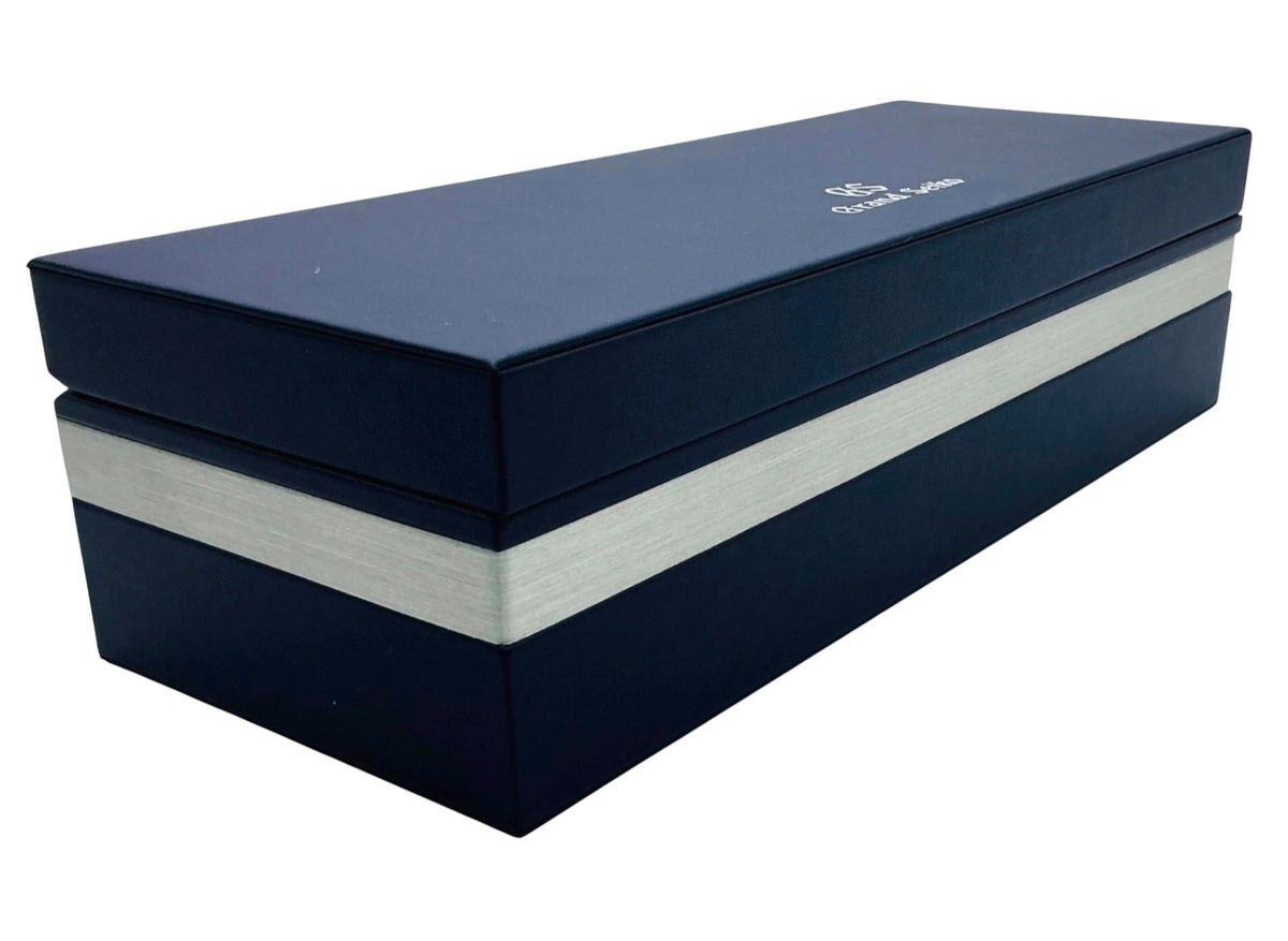 Grand Seiko Evolution 9 Large Presentation Box Set – 3‑Piece OEM Packaging (Condition Noted)