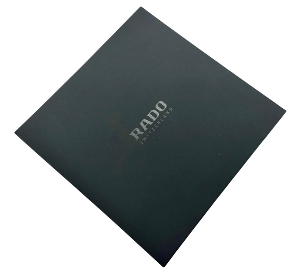 2015 Rado OEM Presentation Watch Box Full Set – Outer & Inner Box, Cushion, Cloth & Manual