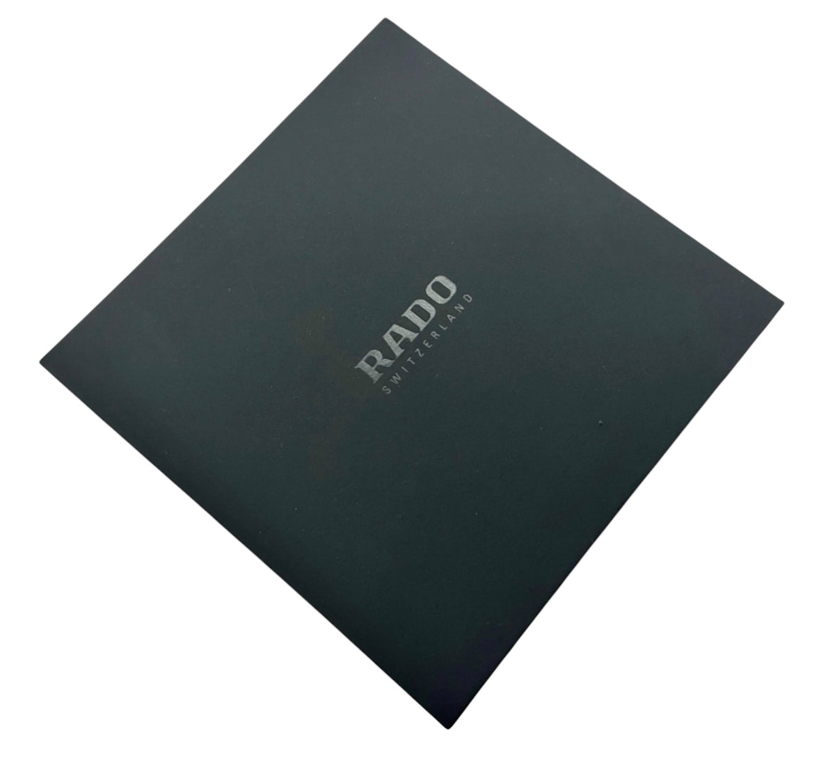 2015 Rado OEM Presentation Watch Box Full Set – Outer & Inner Box, Cushion, Cloth & Manual