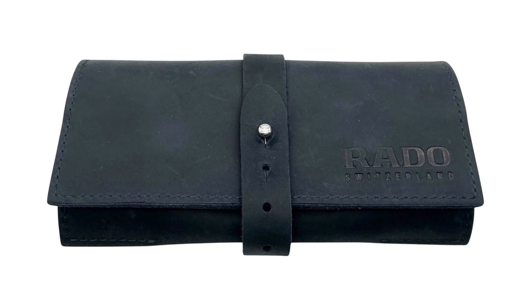 Genuine Rado Strap Presentation Box Set with Button-Stud Pouch and Pins
