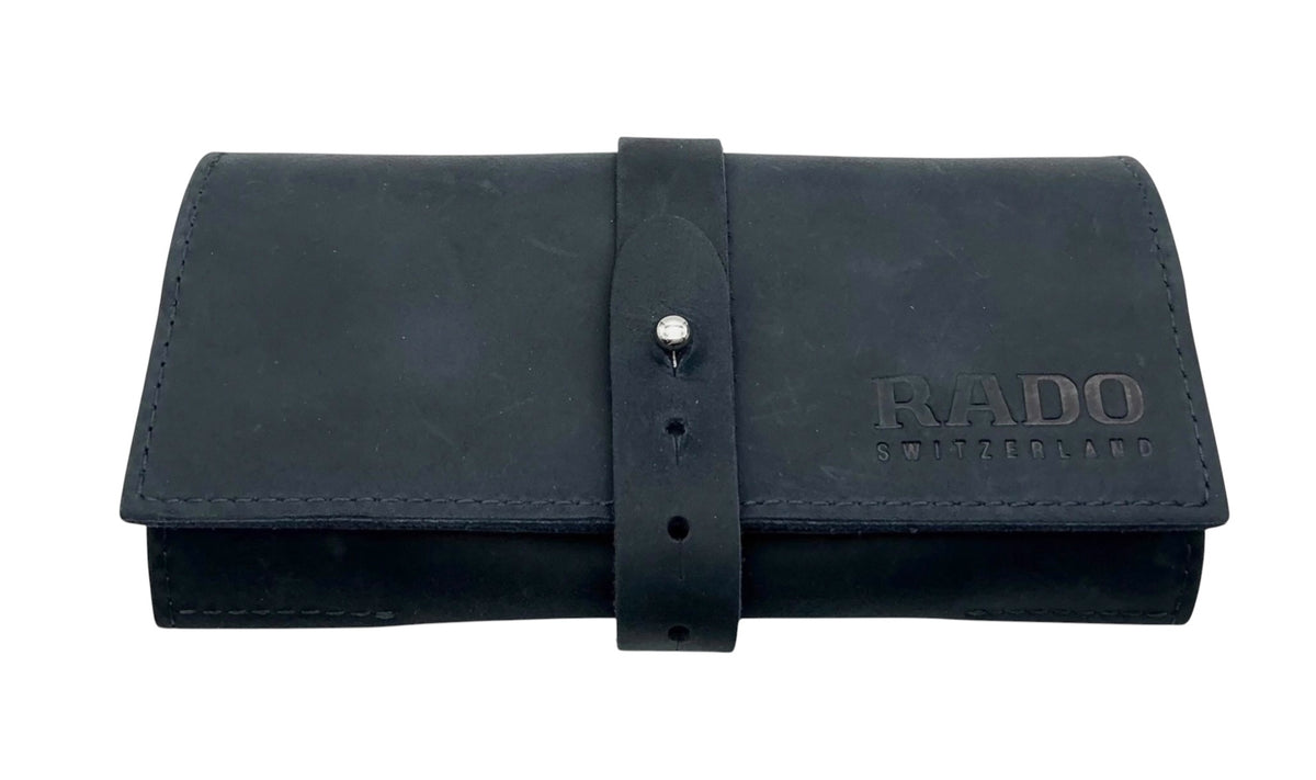 Genuine Rado Strap Presentation Box Set with Button-Stud Pouch and Pins