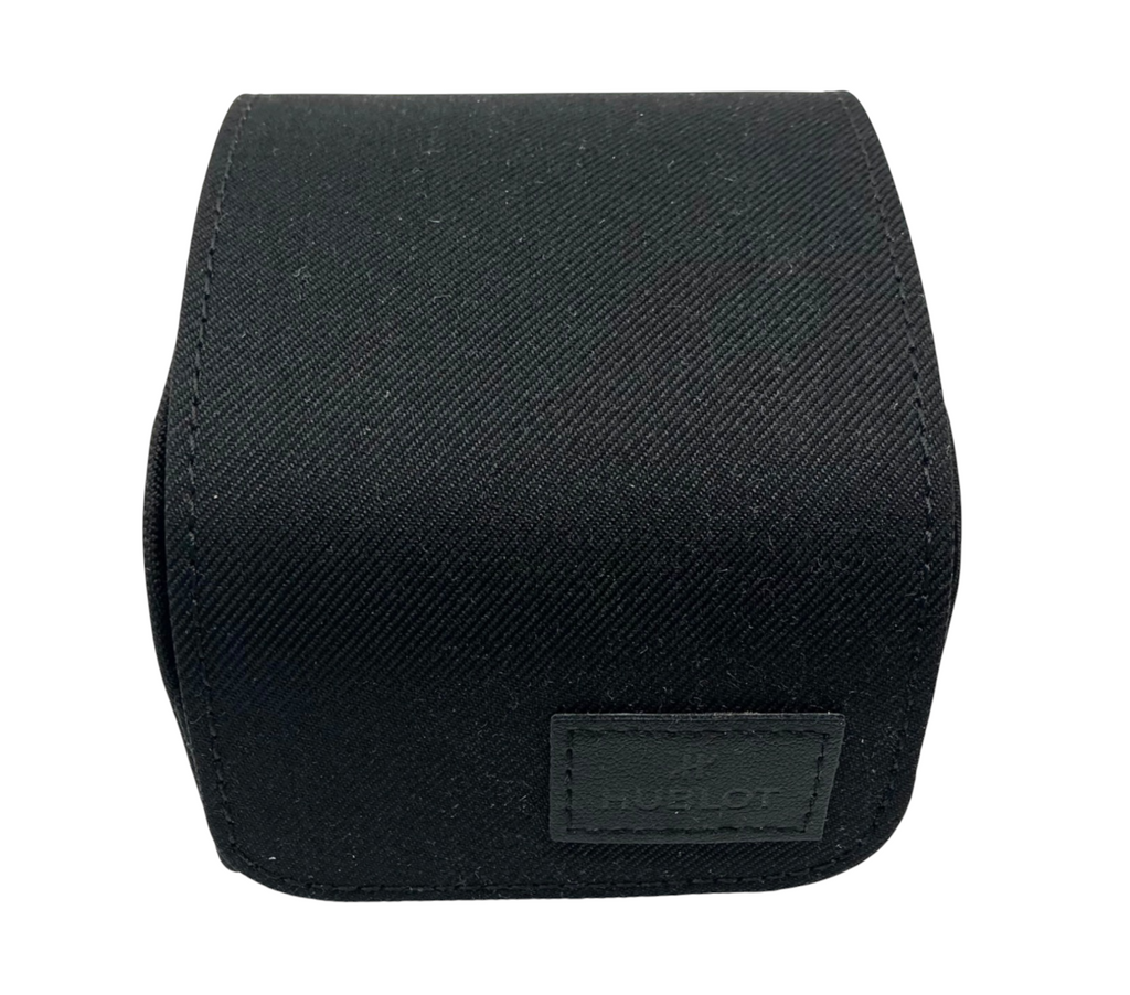 Hublot Service Travel Case – Black Textured – Cream Cushion – Genuine OEM