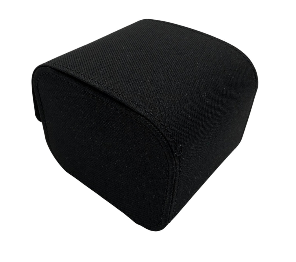 Hublot Black Travel / Storage Watch Case/Box – Hook & Loop Closure – Blue Cushion