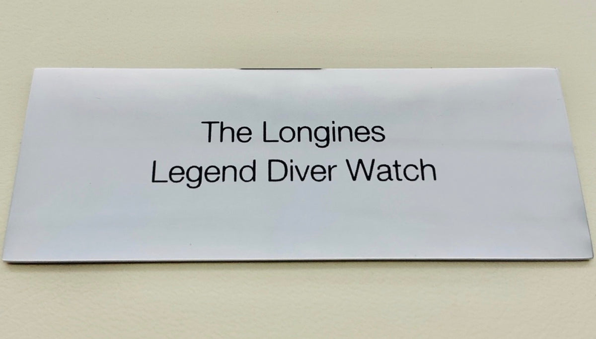 Longines Legend Diver L3.774.4.50.6 (L37744506) – Genuine OEM Watch Box Presentation Set