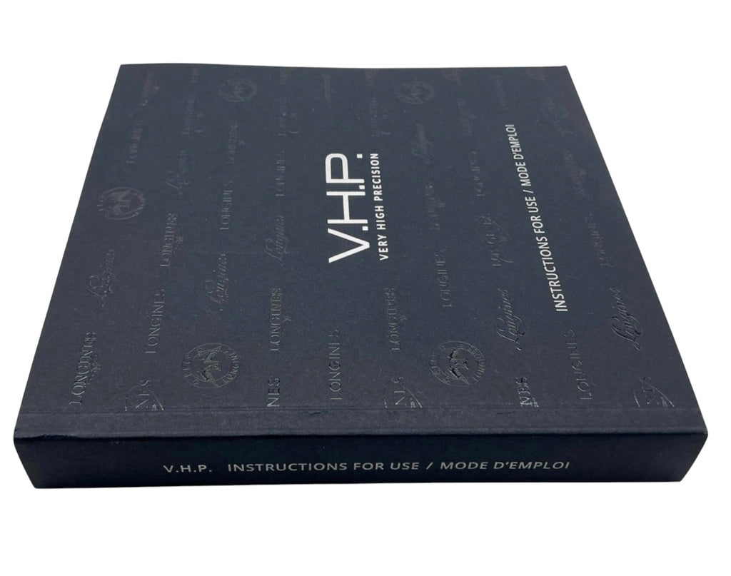 Genuine Longines OEM VHP Manual – Original Instruction Booklet – Mint Condition