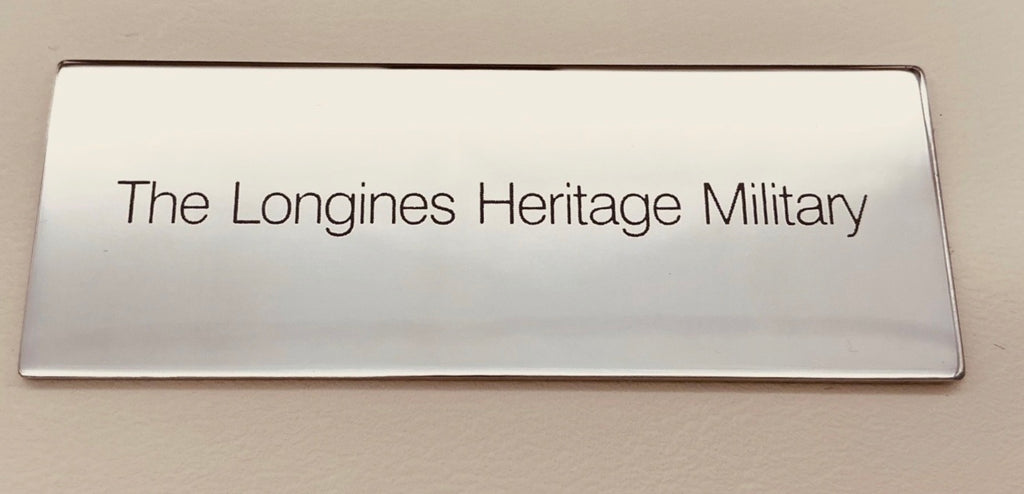 Longines Heritage Military – Genuine OEM Watch Box Presentation Set