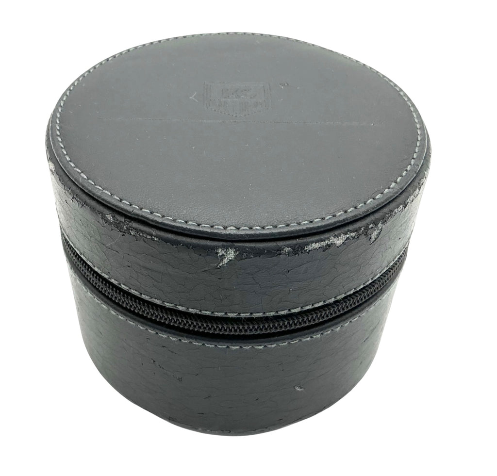 TAG Heuer Mid‑1990s Grey Cylindrical Watch Box OEM Vintage Case + Cushion