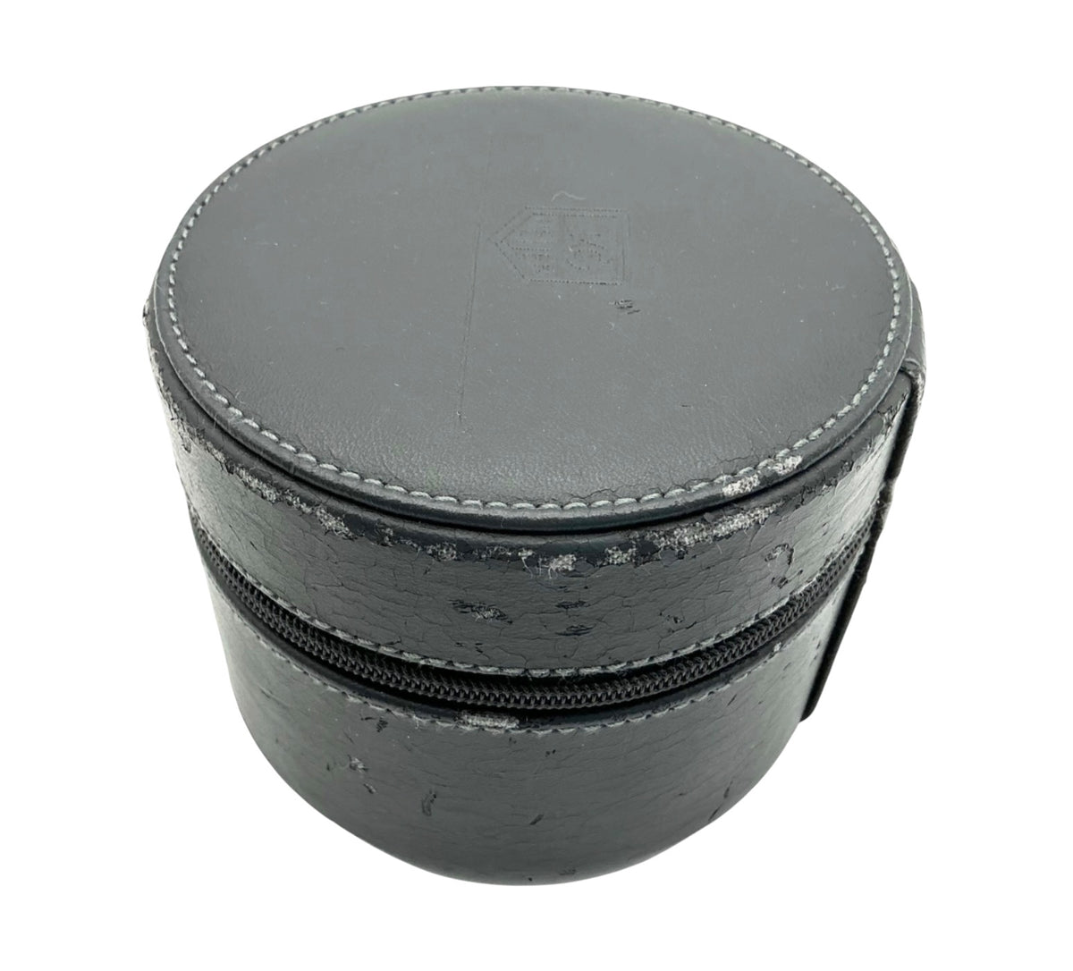 TAG Heuer Mid‑1990s Grey Cylindrical Watch Box OEM Vintage Case + Cushion