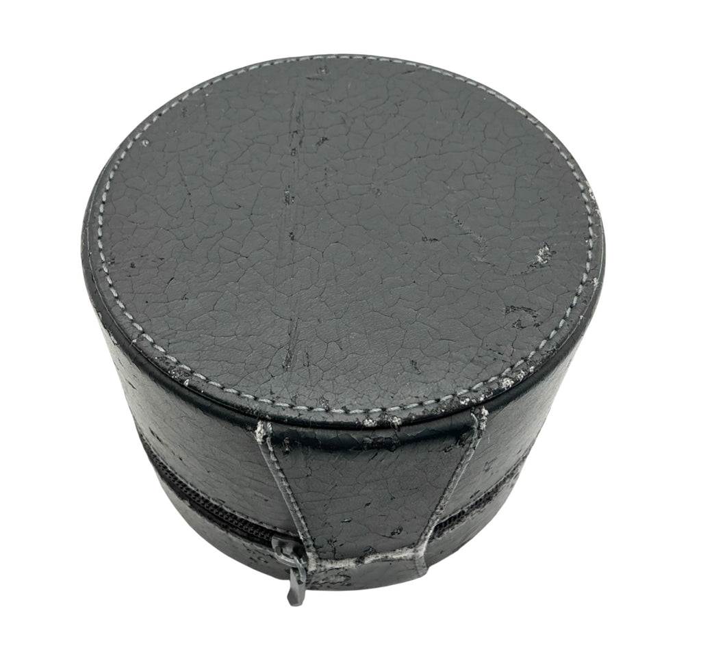TAG Heuer Mid‑1990s Grey Cylindrical Watch Box OEM Vintage Case + Cushion