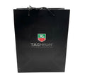 Genuine TAG Heuer OEM Black Boutique Bag – Lace Handles (2008–2013) 27×20.5×12cm