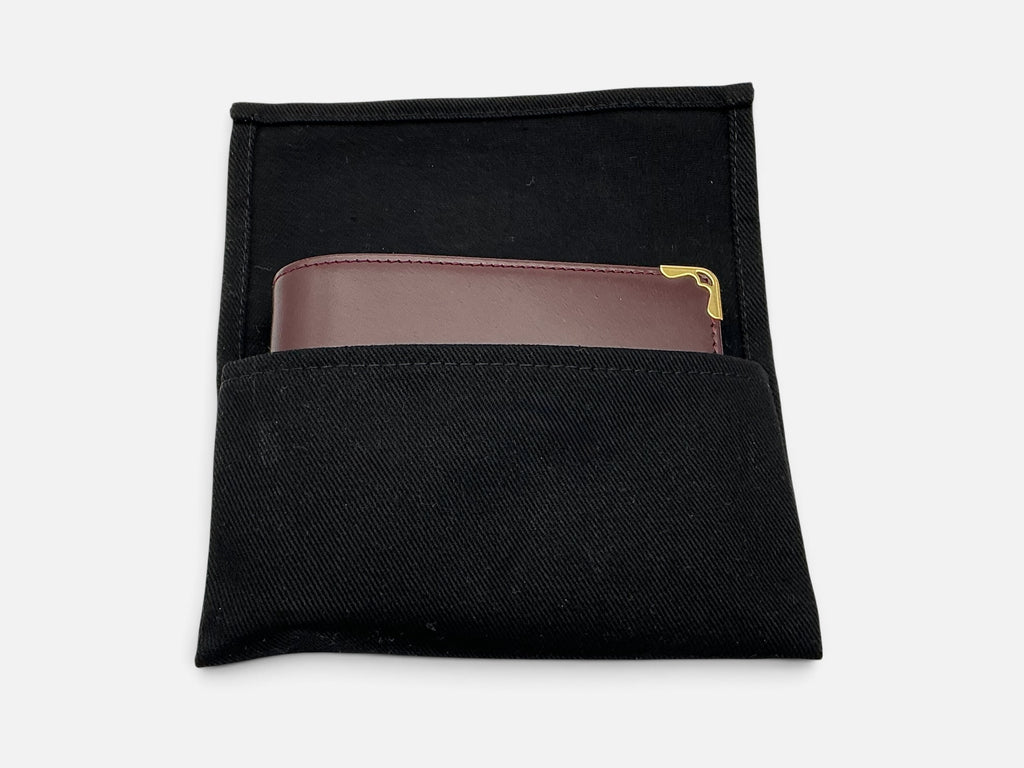 Cartier Must de Cartier Bi-Fold Card Holder – 9 Card Slot Ref L3000718 – Full Set – UNUSED – RARE DISCONTINUED COLOUR