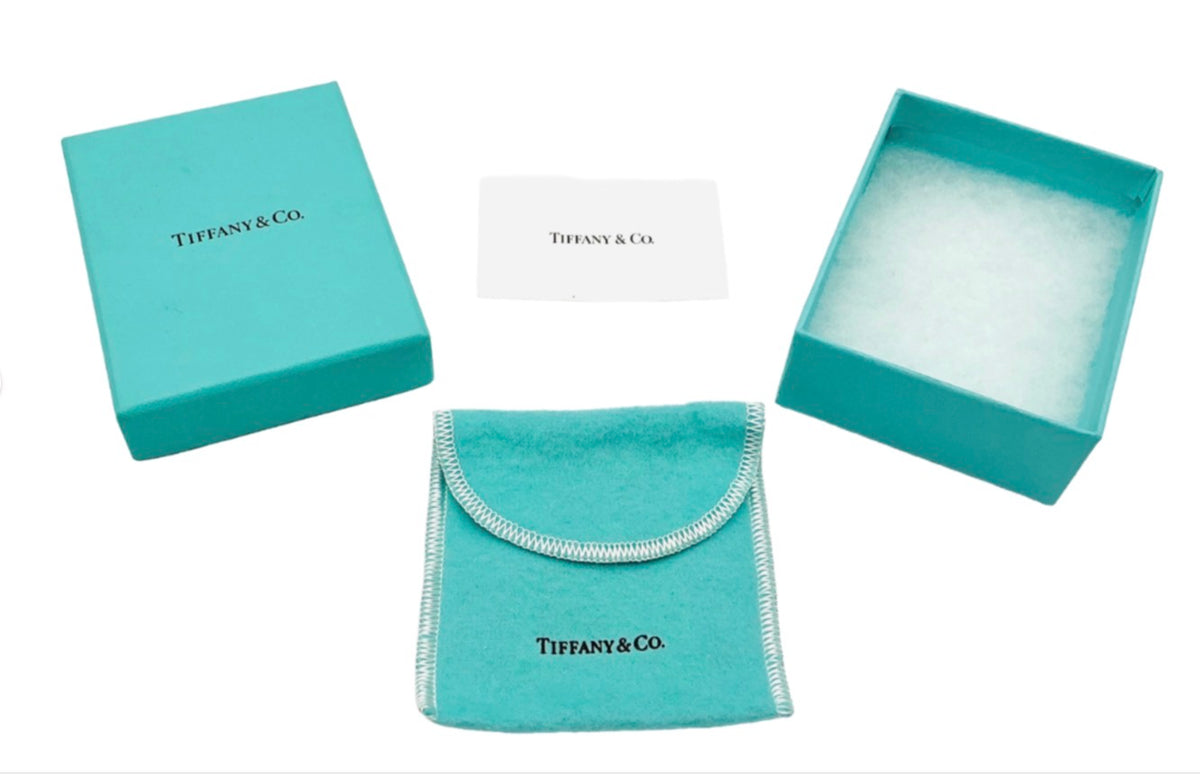 Tiffany & Co 70g Rolo Chain • Rare Round RTT Pendant • 40.5cm Unisex