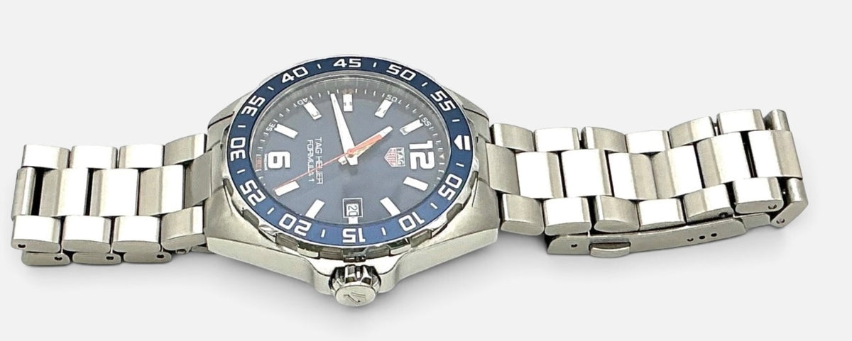 TAG Heuer Formula 1 WAZ1010.BA0842 – Gentleman’s Wrist Watch – Full Set – 43mm Blue Sunray Dial – Excellent Condition
