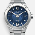 Baume & Mercier Riviera Baumatic 10616 Gentleman’s Watch – Stainless Steel & Blue Dial 42mm – Ex‑Display