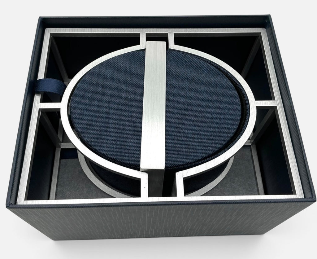 Baume & Mercier Riviera Baumatic 10616 Gentleman’s Watch – Stainless Steel & Blue Dial 42mm – Ex‑Display