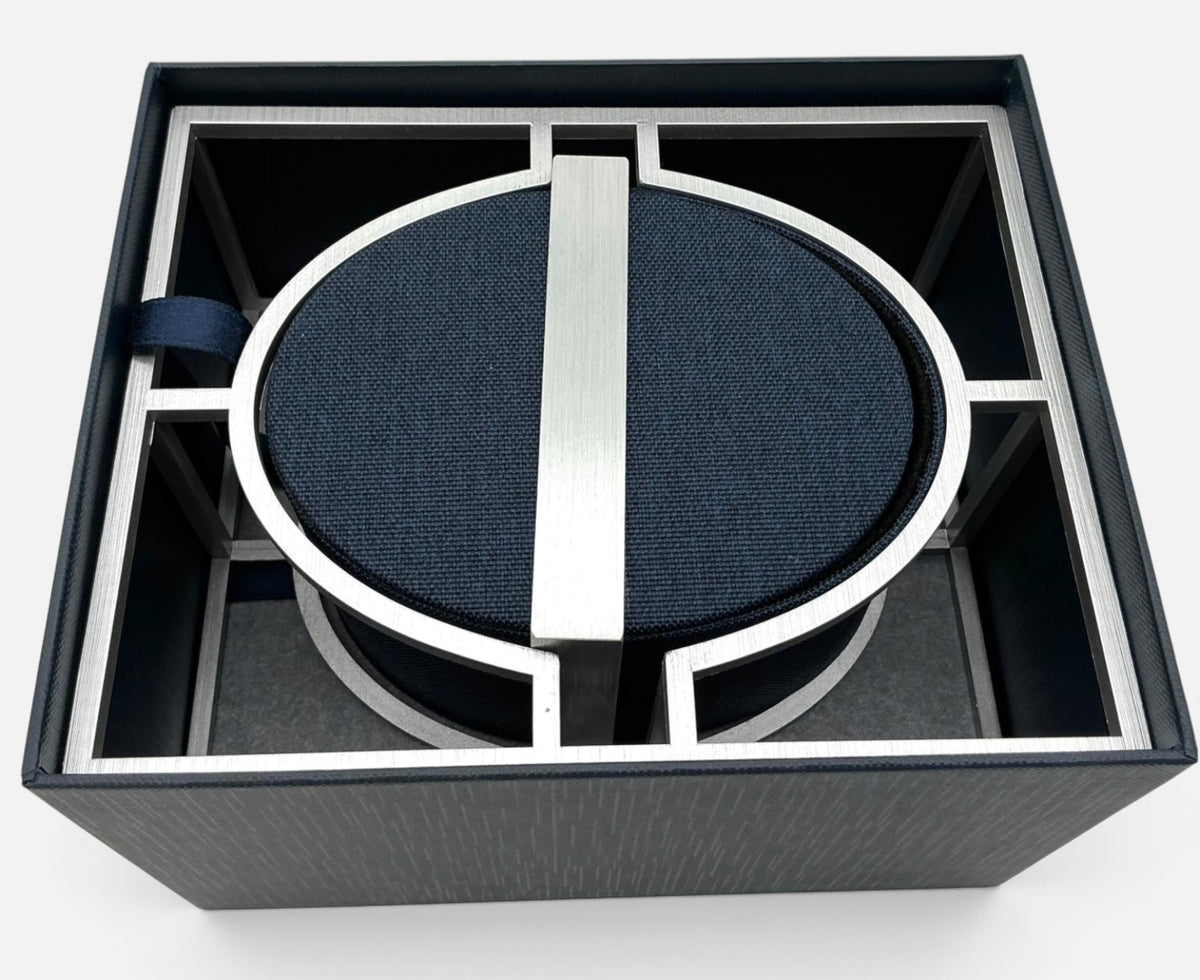 Baume & Mercier Riviera Baumatic 10616 Gentleman’s Watch – Stainless Steel & Blue Dial 42mm – Ex‑Display