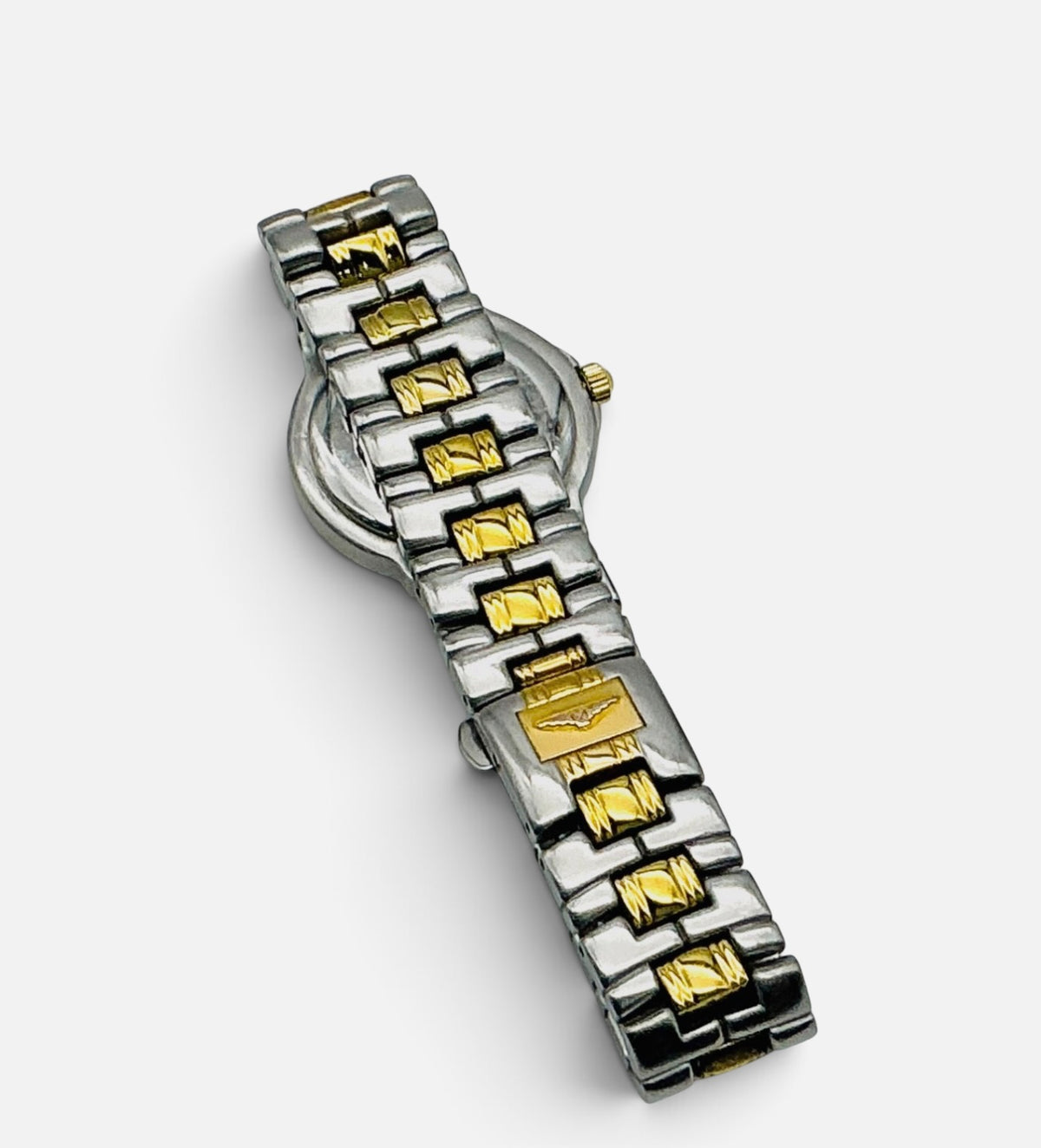 Vintage Ladies Longines Flagship L5.151.3 Stainless Steel & Gold-Plated Watch 25mm
