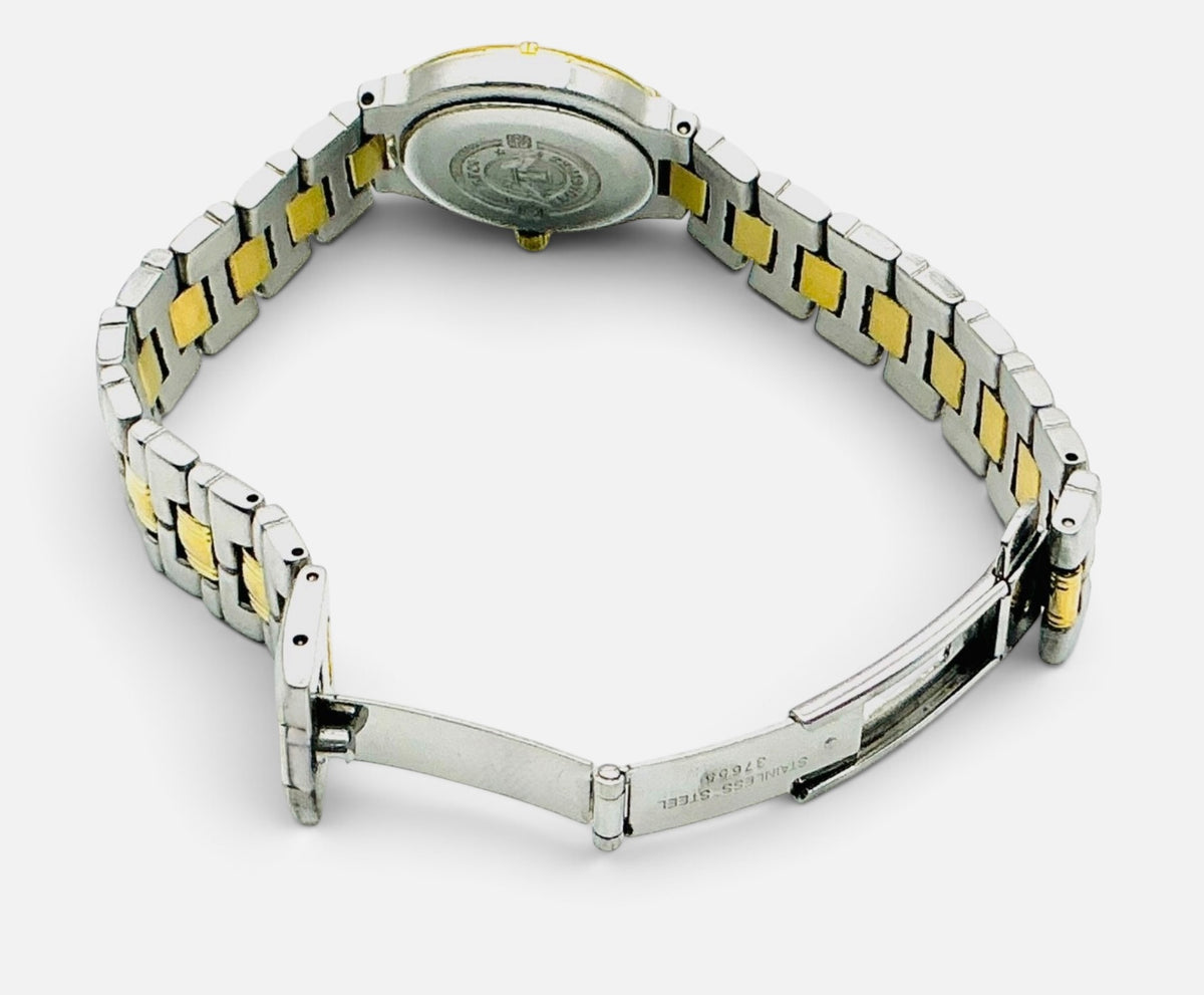 Vintage Ladies Longines Flagship L5.151.3 Stainless Steel & Gold-Plated Watch 25mm
